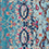 Vintage Kashan 2 Round Blue
